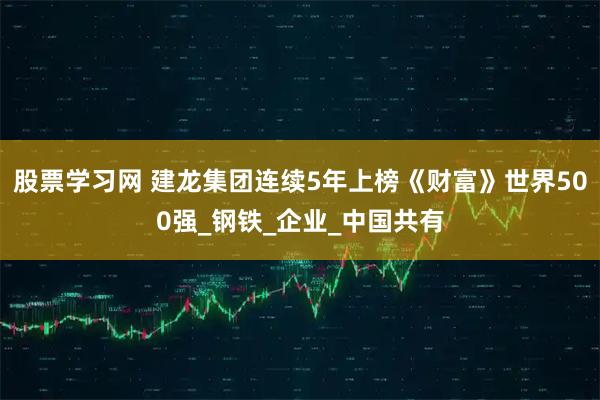 股票学习网 建龙集团连续5年上榜《财富》世界500强_钢铁_企业_中国共有